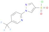 1H-Pyrazole-4-sulfonyl chloride, 1-[5-(trifluoromethyl)-2-pyridinyl]-