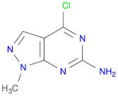 1H-Pyrazolo[3,4-d]pyrimidin-6-amine, 4-chloro-1-methyl-
