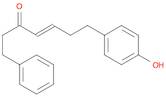 4-Hepten-3-one, 7-(4-hydroxyphenyl)-1-phenyl-, (4E)-