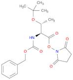 Carbamic acid, [2-(1,1-dimethylethoxy)-1-[[(2,5-dioxo-1-pyrrolidinyl)oxy]carbonyl]propyl]-, phenylmethyl ester, [R-(R*,S*)]- (9CI)