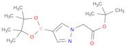 1H-Pyrazole-1-acetic acid, 4-(4,4,5,5-tetramethyl-1,3,2-dioxaborolan-2-yl)-, 1,1-dimethylethyl ester