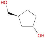 Cyclopentanemethanol, 3-hydroxy-, (1S,3S)-