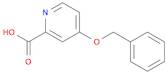 2-Pyridinecarboxylic acid, 4-(phenylmethoxy)-