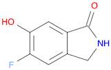 1H-Isoindol-1-one, 5-fluoro-2,3-dihydro-6-hydroxy-