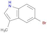 1H-Indole, 5-bromo-3-methyl-