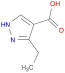 1H-Pyrazole-4-carboxylic acid, 3-ethyl-