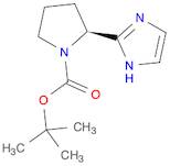 1-Pyrrolidinecarboxylic acid, 2-(1H-imidazol-2-yl)-, 1,1-dimethylethyl ester, (2S)-