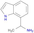 1H-Indole-7-methanamine, α-methyl-