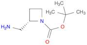 1-Azetidinecarboxylic acid, 2-(aminomethyl)-, 1,1-dimethylethyl ester, (2S)-