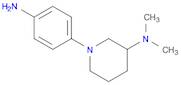 3-Piperidinamine, 1-(4-aminophenyl)-N,N-dimethyl-