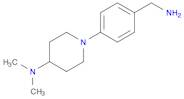 4-Piperidinamine, 1-[4-(aminomethyl)phenyl]-N,N-dimethyl-