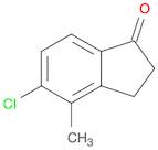 1H-Inden-1-one, 5-chloro-2,3-dihydro-4-methyl-