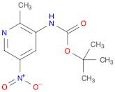 Carbamic acid, N-(2-methyl-5-nitro-3-pyridinyl)-, 1,1-dimethylethyl ester