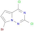 Pyrrolo[2,1-f][1,2,4]triazine, 7-bromo-2,4-dichloro-