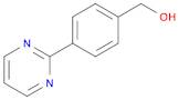 Benzenemethanol, 4-(2-pyrimidinyl)-