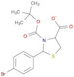 3,4-Thiazolidinedicarboxylic acid, 2-(4-bromophenyl)-, 3-(1,1-dimethylethyl) ester