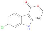 1H-Indole-3-carboxylic acid, 6-chloro-, ethyl ester