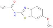 Acetamide, N-(6-methoxy-2-benzothiazolyl)-
