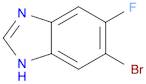 1H-Benzimidazole, 6-bromo-5-fluoro-