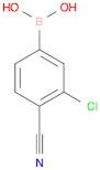 Boronic acid, B-(3-chloro-4-cyanophenyl)-