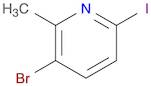 Pyridine, 3-bromo-6-iodo-2-methyl-