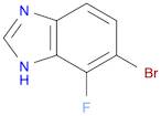 1H-Benzimidazole, 6-bromo-7-fluoro-