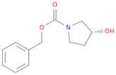 1-Pyrrolidinecarboxylic acid, 3-hydroxy-, phenylmethyl ester, (3R)-