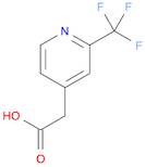 4-Pyridineacetic acid, 2-(trifluoromethyl)-