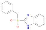 1H-Benzimidazole, 2-[(phenylmethyl)sulfonyl]-