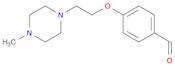 Benzaldehyde, 4-[2-(4-methyl-1-piperazinyl)ethoxy]-