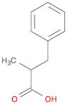 Benzenepropanoic acid, α-methyl-