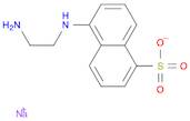 1-Naphthalenesulfonic acid, 5-[(2-aminoethyl)amino]-, sodium salt (1:1)