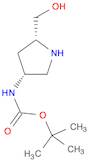 Carbamic acid, N-[(3R,5R)-5-(hydroxymethyl)-3-pyrrolidinyl]-, 1,1-dimethylethyl ester