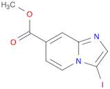 Imidazo[1,2-a]pyridine-7-carboxylic acid, 3-iodo-, methyl ester