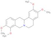 6H-Dibenzo[a,g]quinolizine, 5,8,13,13a-tetrahydro-2,3,9,10-tetramethoxy-