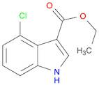 1H-Indole-3-carboxylic acid, 4-chloro-, ethyl ester