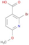 3-Pyridinecarboxylic acid, 2-bromo-6-methoxy-