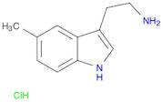 1H-Indole-3-ethanamine, 5-methyl-, hydrochloride (1:1)