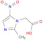 1H-Imidazole-1-acetic acid, 2-methyl-5-nitro-