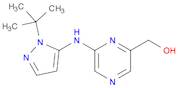 2-PyrazineMethanol, 6-[[1-(1,1-diMethylethyl)-1H-pyrazol-5-yl]aMino]-