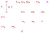 Phosphoric acid, sodium salt, hydrate (1:3:12)