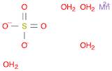 Sulfuric acid, manganese(2+) salt, hydrate (1:1:4)