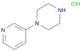 Piperazine, 1-(3-pyridinyl)-, hydrochloride (1:1)