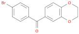 Methanone, (4-bromophenyl)(2,3-dihydro-1,4-benzodioxin-6-yl)-
