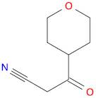 2H-Pyran-4-propanenitrile, tetrahydro-β-oxo-