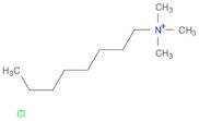 1-Octanaminium, N,N,N-trimethyl-, chloride (1:1)