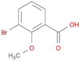 Benzoic acid, 3-bromo-2-methoxy-