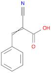 2-Propenoic acid, 2-cyano-3-phenyl-
