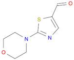 5-Thiazolecarboxaldehyde, 2-(4-morpholinyl)-