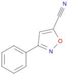 5-Isoxazolecarbonitrile, 3-phenyl-